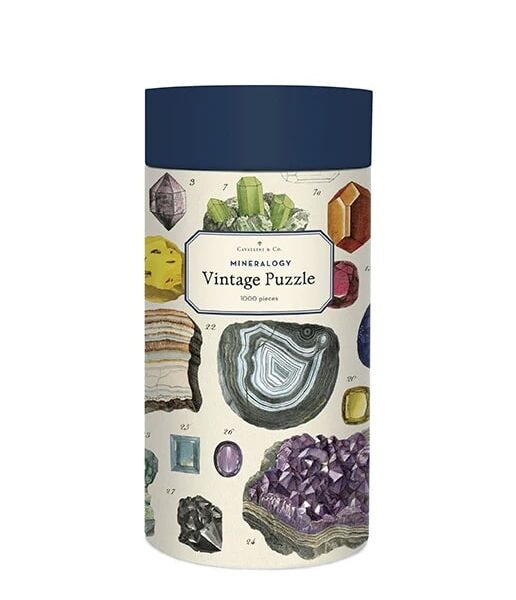puzzle mineralogy cavallini 1000 pièces
