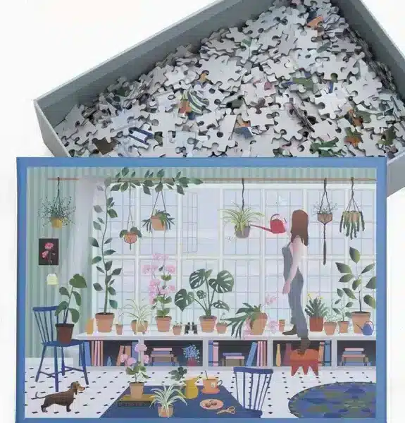 puzzle plant lover vissevasse 1000 pièces