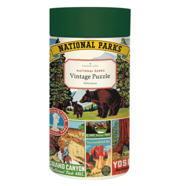 Puzzle National Parks Cavallini 1000 pièces