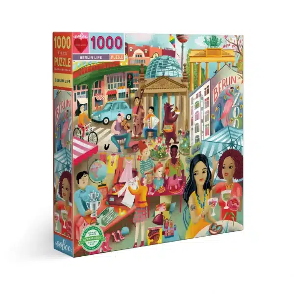 Puzzle Berlin Life - Eeboo - 1000 pièces