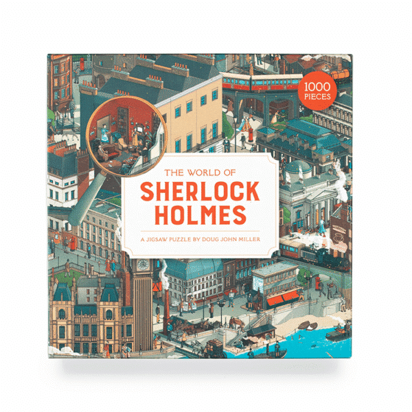 Puzzle The World of Sherlock Holmes - Laurence King - 1000 pièces
