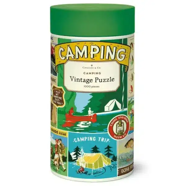 puzzle camping cavallini 1000 pièces