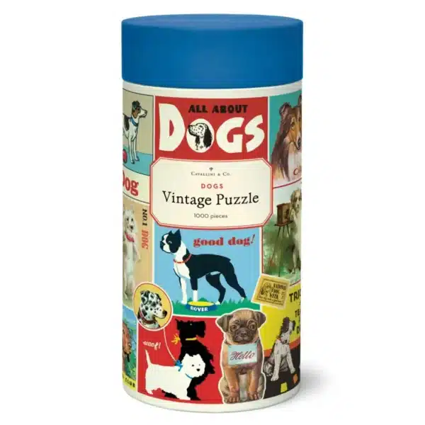 puzzle dogs cavallini 1000 pièces