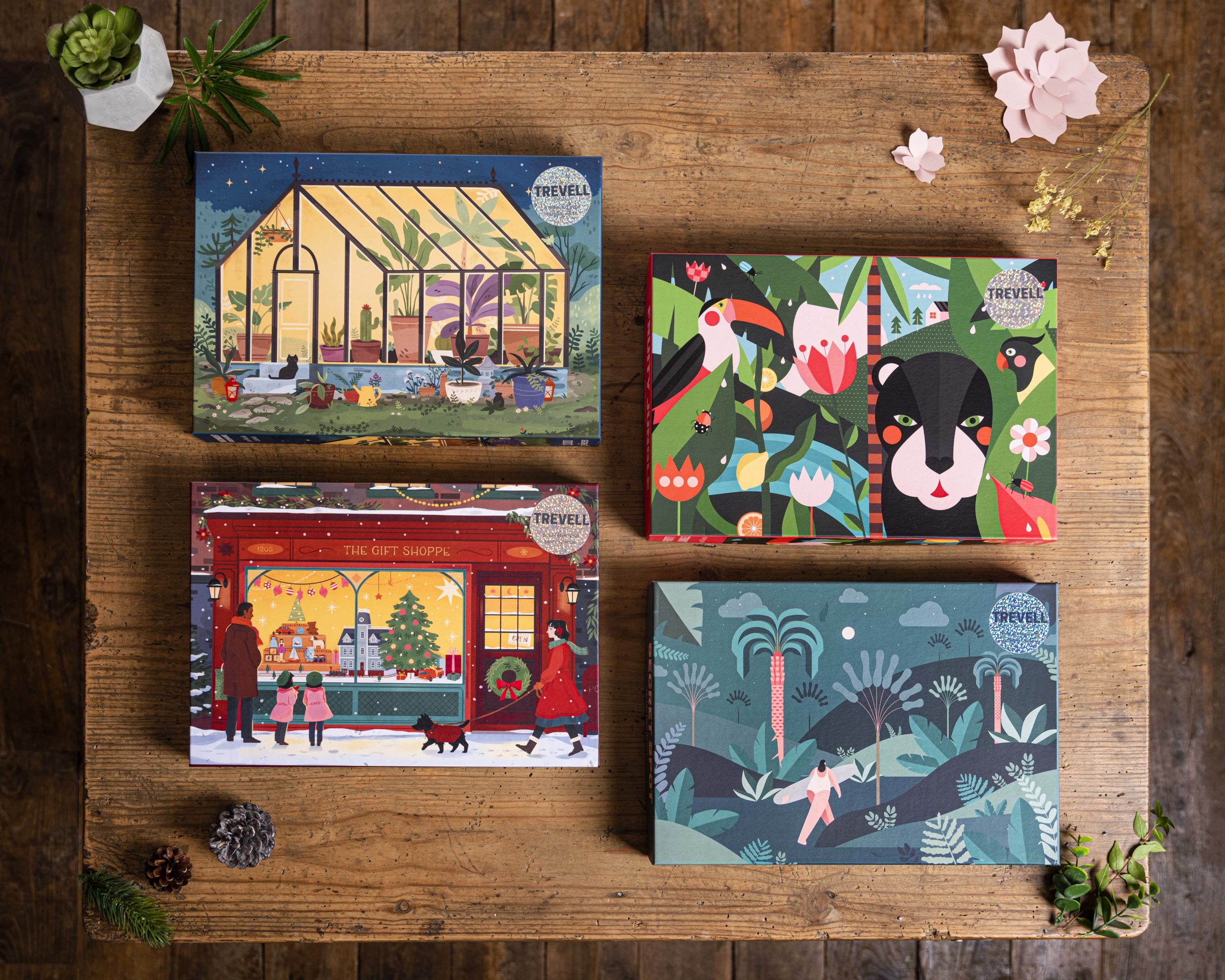 La première collection de puzzle Trevell !