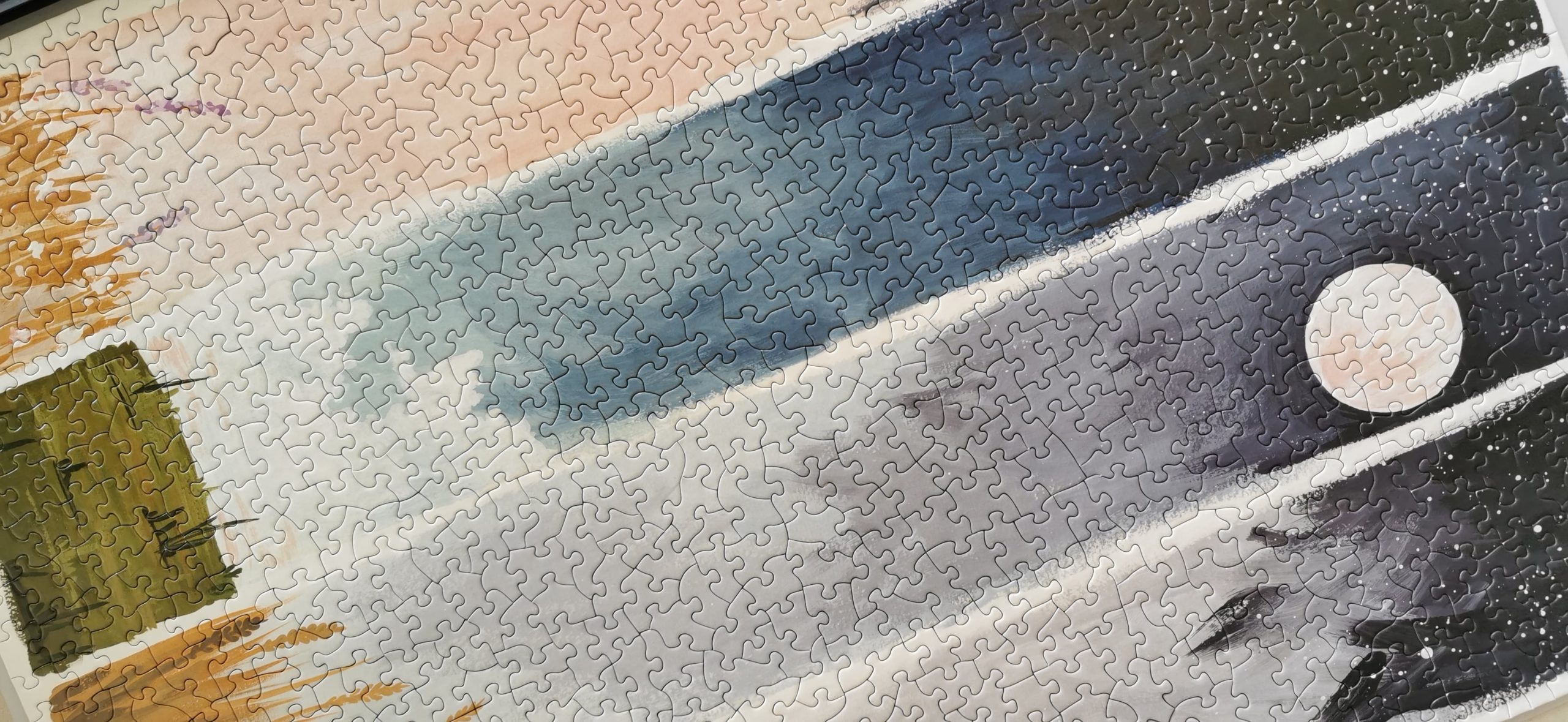 Le puzzle Starry Season de 1canoe2