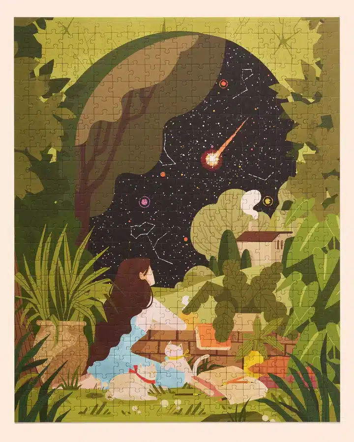 Puzzle Enchanted - Ordinary habit - 500 pièces – Image 3