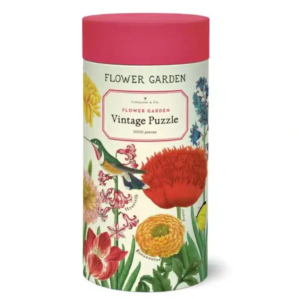 puzzle flower garden cavallini 1000 pièces