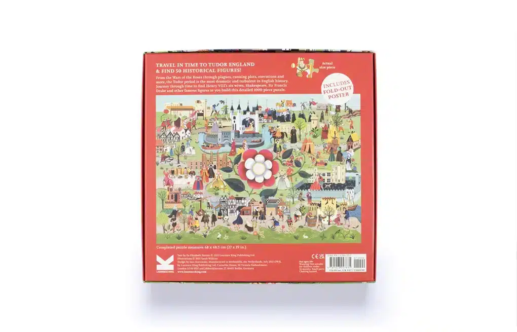 Puzzle The World of the Tudors - Laurence King - 1000 pièces – Image 2