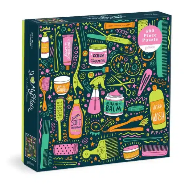 Puzzle I Love My Hair Tools - Galison - 500 pièces