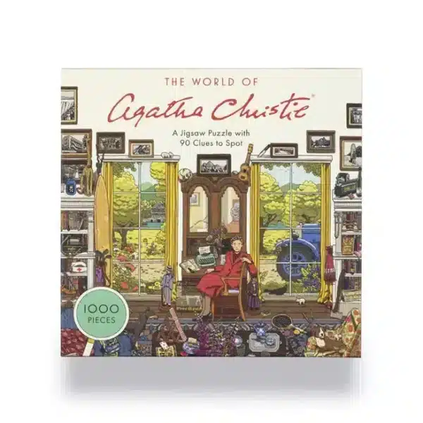 puzzle the world of agatha christie de laurence king de 1000 pièces