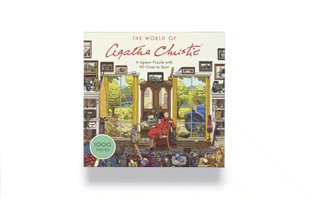 puzzle the world of agatha christie de laurence king de 1000 pièces