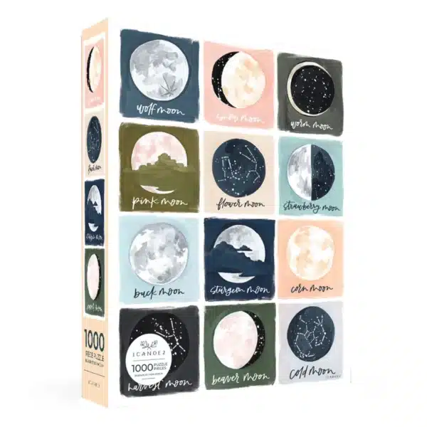 painted moons puzzles 1000 pièces 1canoe2
