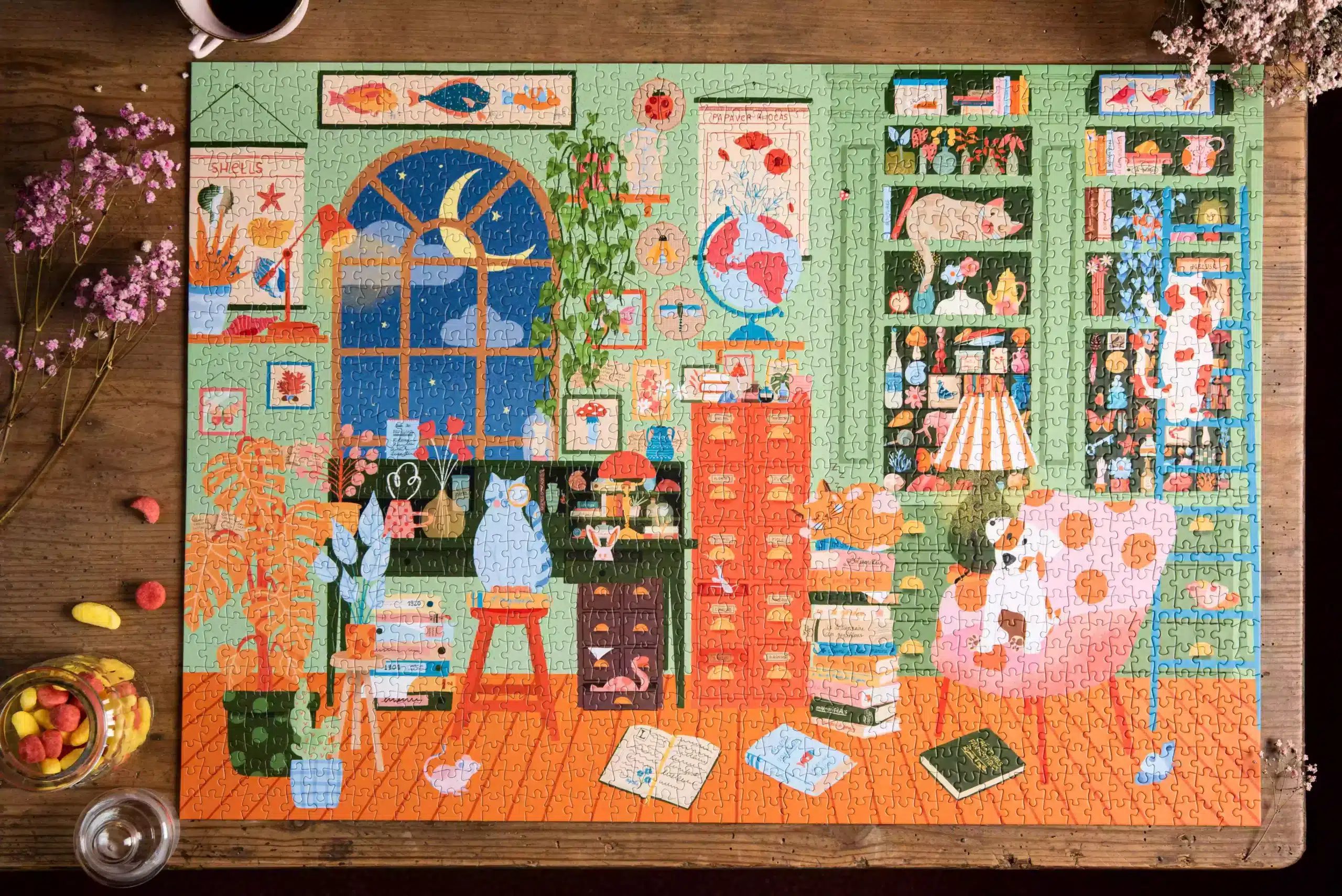 cabinet des curiosités 1500 pièces trevell puzzle
