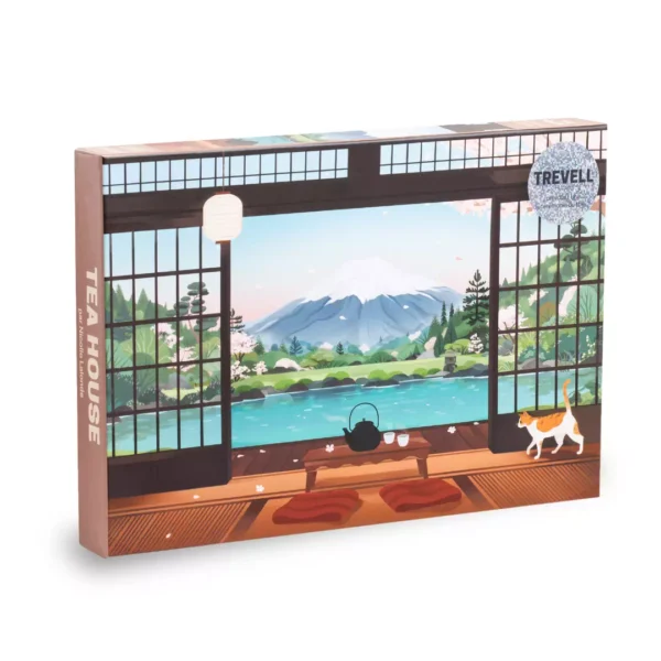 Image du puzzle Tea house de la marque Trevell à 1000 pièces