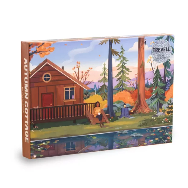 puzzle Autumn cottage Trevell 1000 pièces