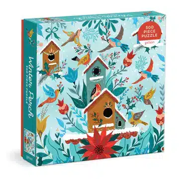 winter perch galison puzzle 1000 pièces