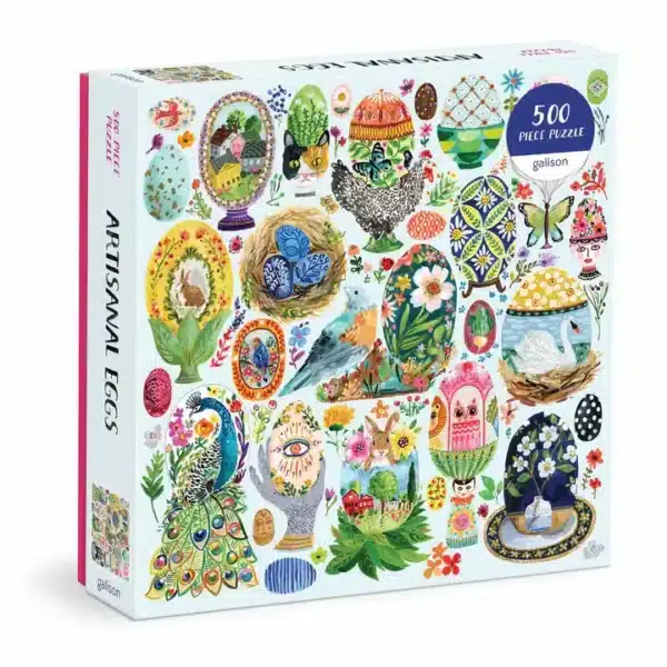 Artisanal Eggs Galison puzzle 500 pièces