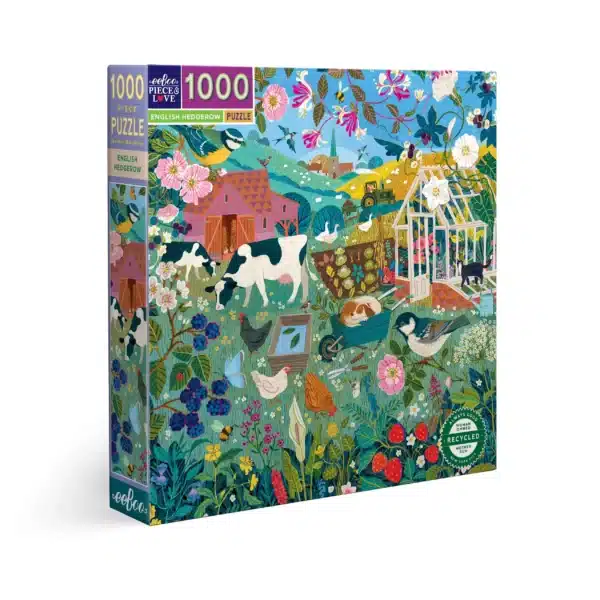 Puzzle English Hedgerow Eeboo 1000 pièces
