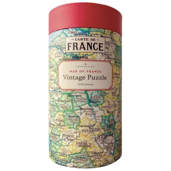map of france puzzle cavallini 1000 pièces