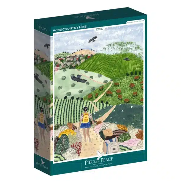 puzzle Wine Country Hike pieces & peace 1000 pièces