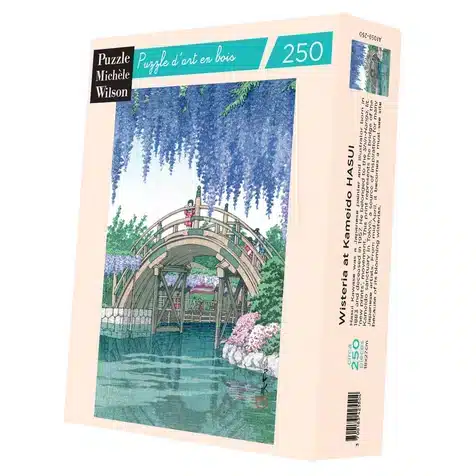 Puzzle Les glycines à Kameido michele wilson 250 pièces
