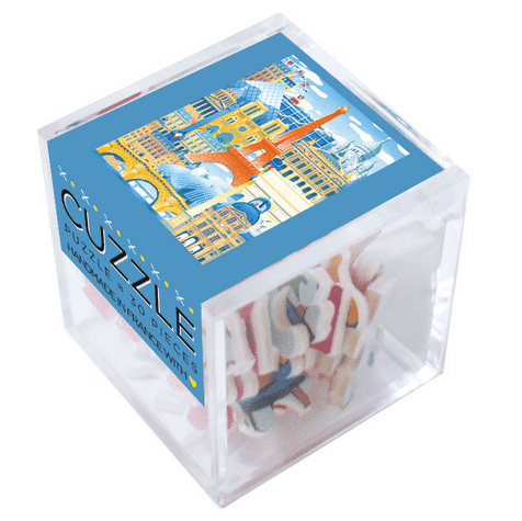 paris en folie mini puzzle michele wilson 30 pièces