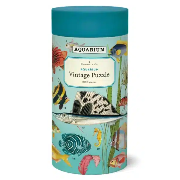 puzzle aquarium cavallini 1000 pièces