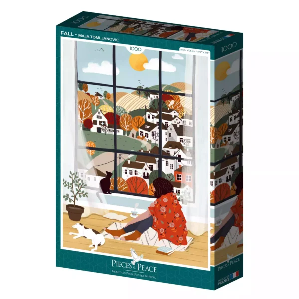 Puzzle Fall Party Pieces & Peace 1000 pièces