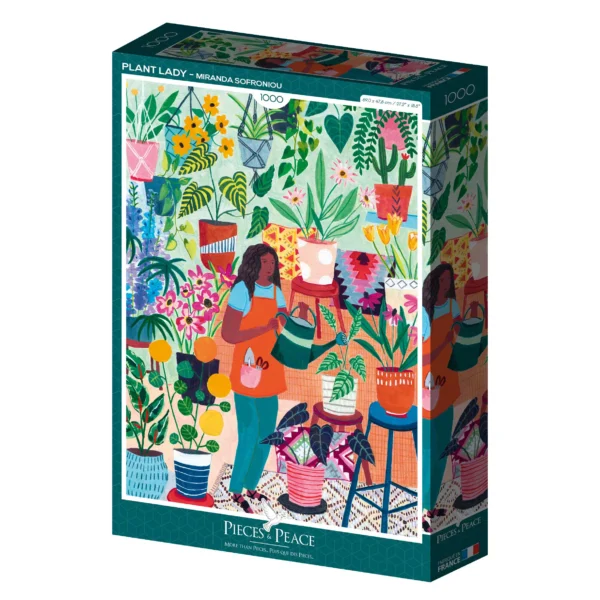 Puzzle Plant Lady Pieces & Peace 1000 pièces