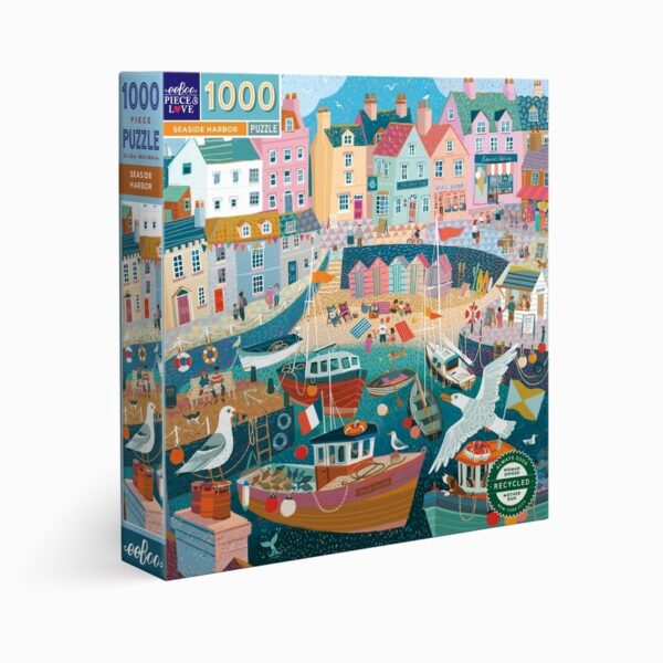 SEASIDE HARBOR EEBOO PUZZLE 1000 pièces