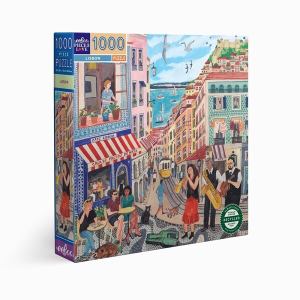 puzzle lisbon eeboo 1000 pièces