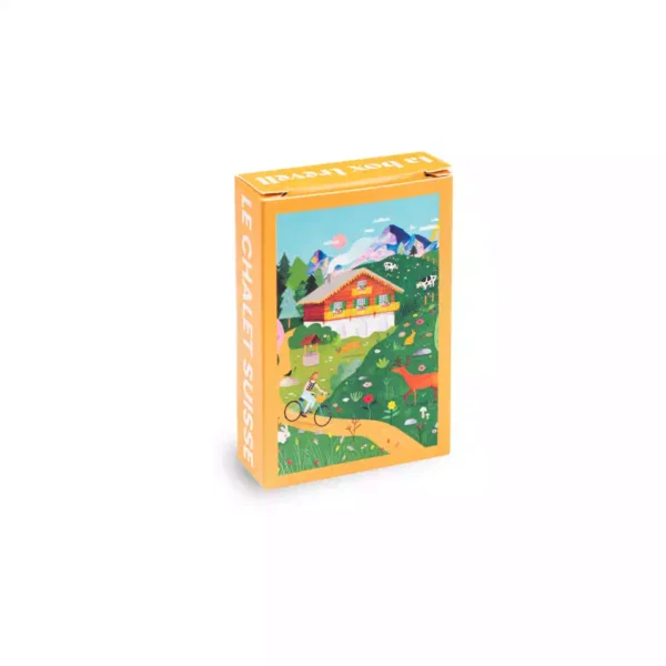mini puzzle la box trevell le chalet suisse