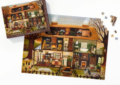 puzzle cosy cottage esther bennink 1000 pièces