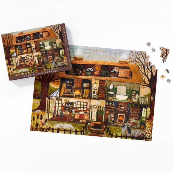 puzzle cosy cottage esther bennink 1000 pièces