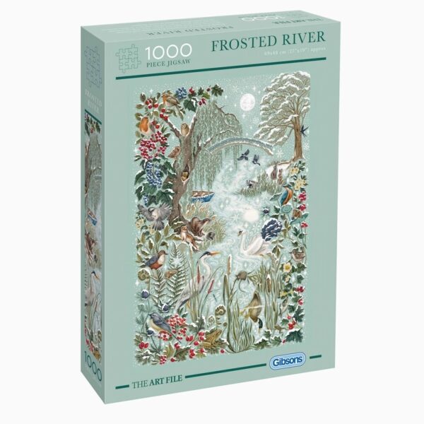 frosted river puzzle gibsons 1000 pièces