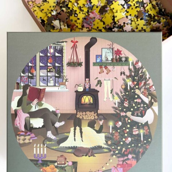 puzzle wonderful christmastime vissevasse 1000 pièces