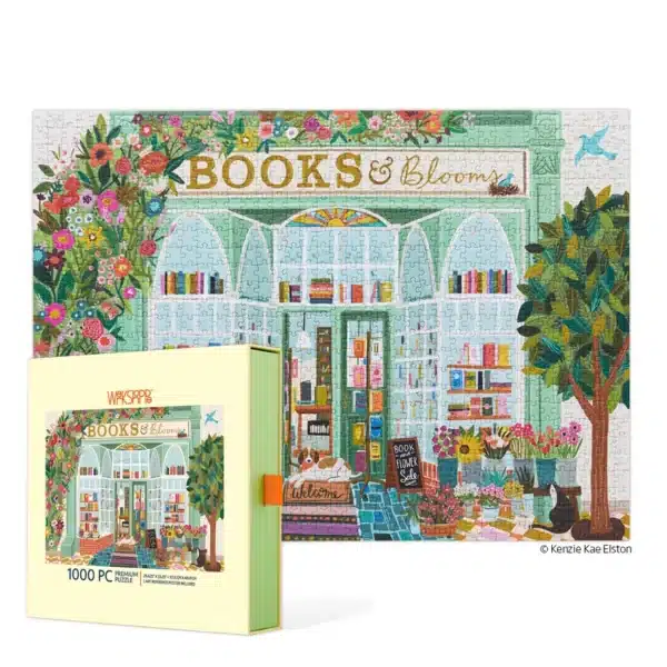 puzzle books blooms de la marque werkshoppe composé de 1000 pièces