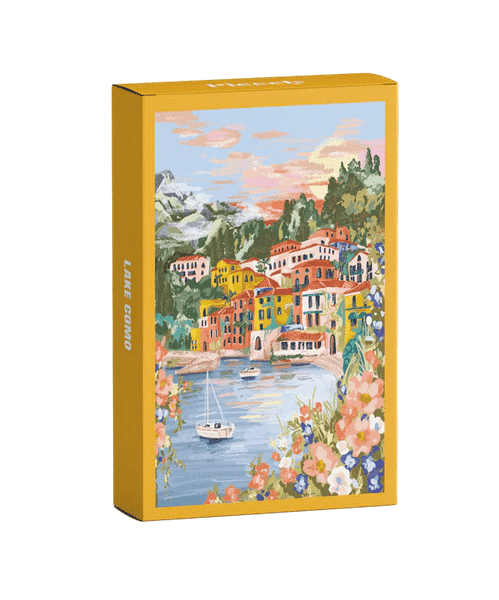 Mini Puzzle Lake Como Piecely 99 Pieces