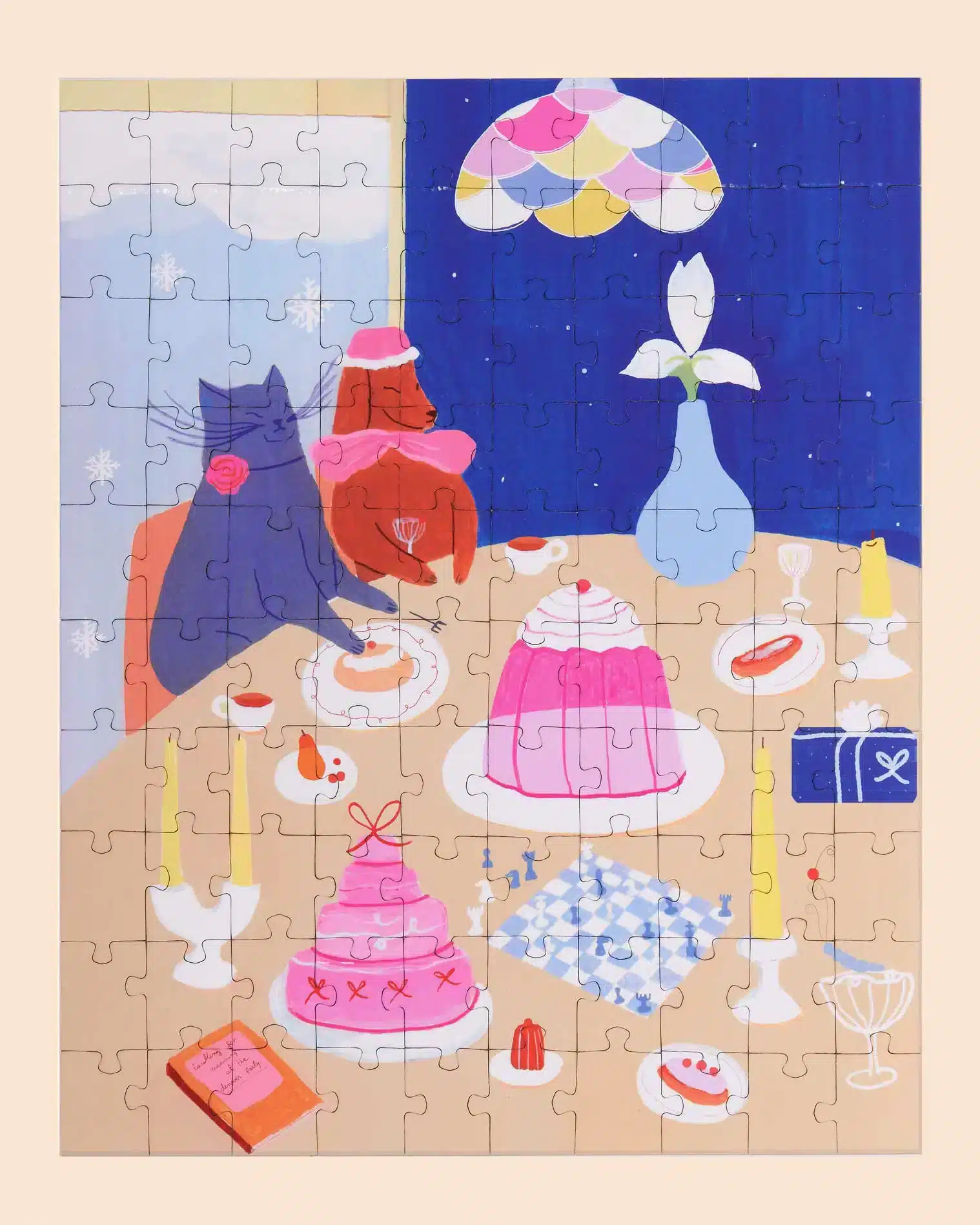 Puzzle Looking for Meaning at the Dinner Party ordinary habit 100 pièces