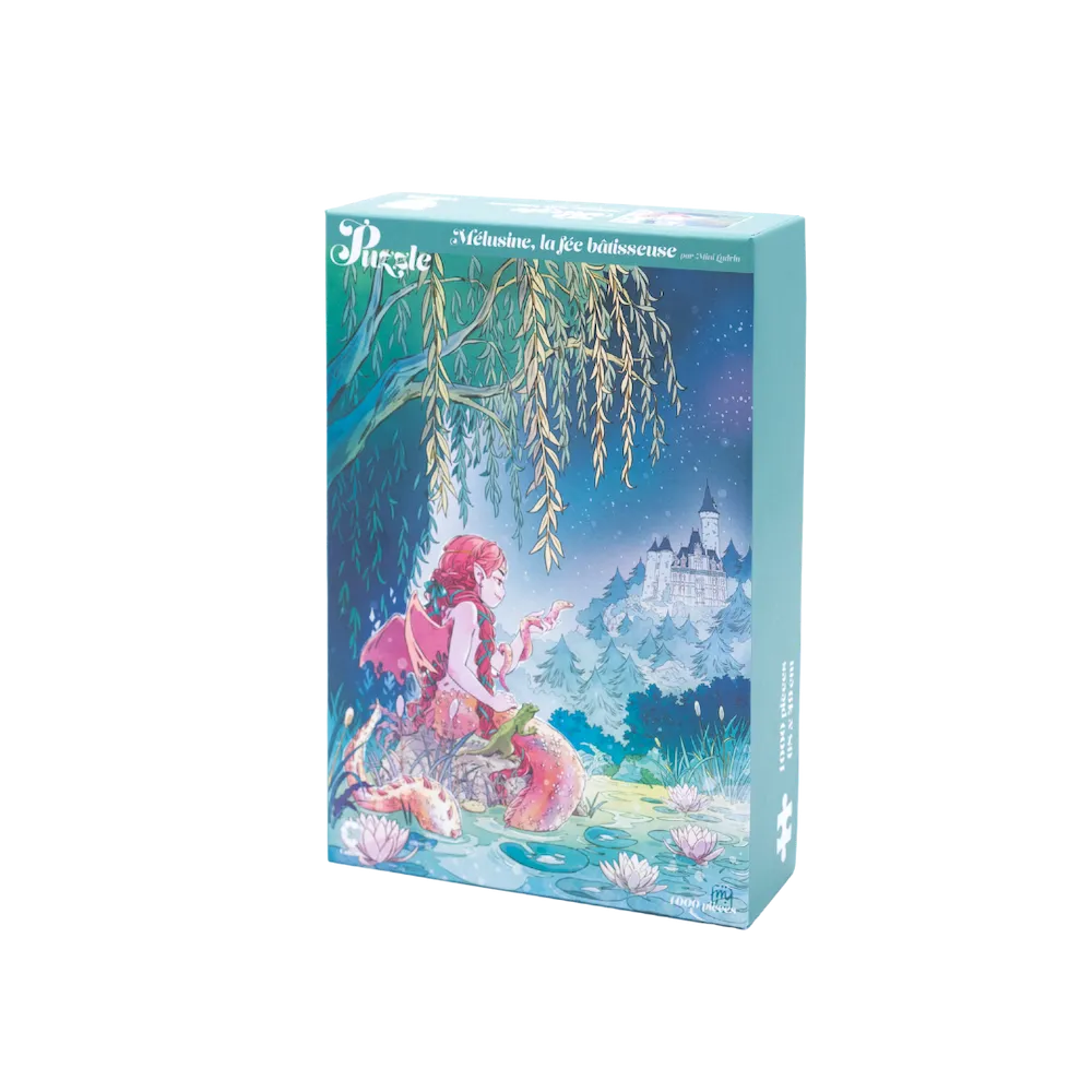 Puzzle Mélusine, la Fée Bâtisseuse - Callisto - 1000 pièces
