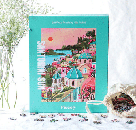 Puzzle Santorini Sun piecely 500 pièces