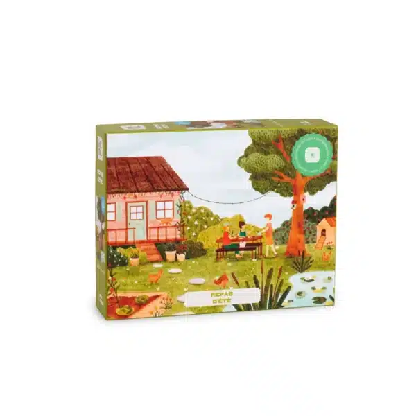 Puzzle repas d'été les éditions Heol 1000 pièces