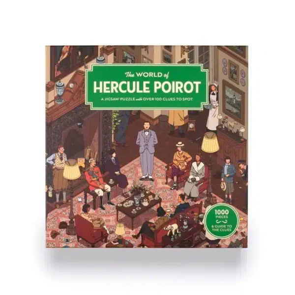 The World of Hercule Poirot puzzle laurence king 1000 pièces