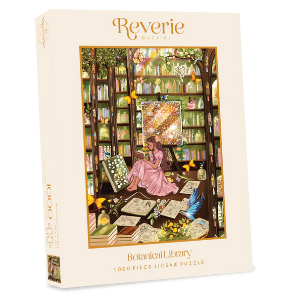 puzzle botanical library reverie 1000 pièces