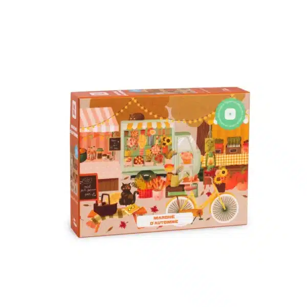 puzzle marché d'automne les éditions heol 1000 pièces