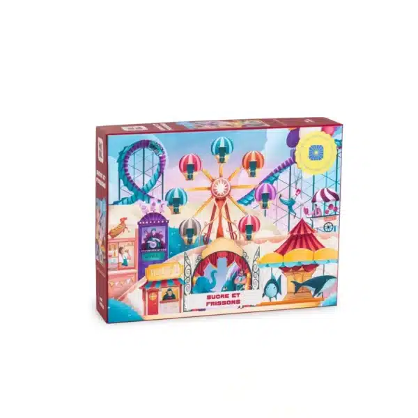 puzzle sucre et frissons les éditions heol 1000 pièces
