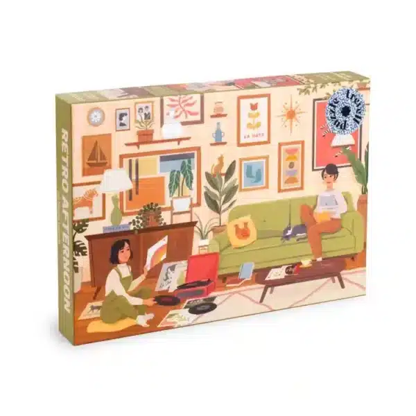 puzzle retro afternoon trevell 1500 pièces