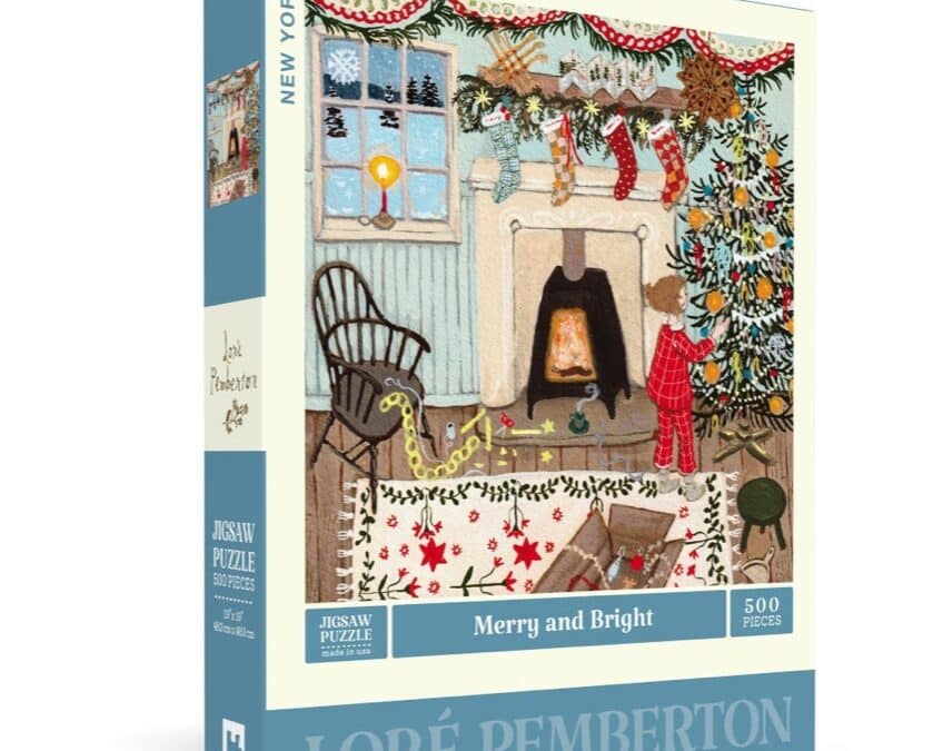 Merry and Bright new york puzzle 500 pièces