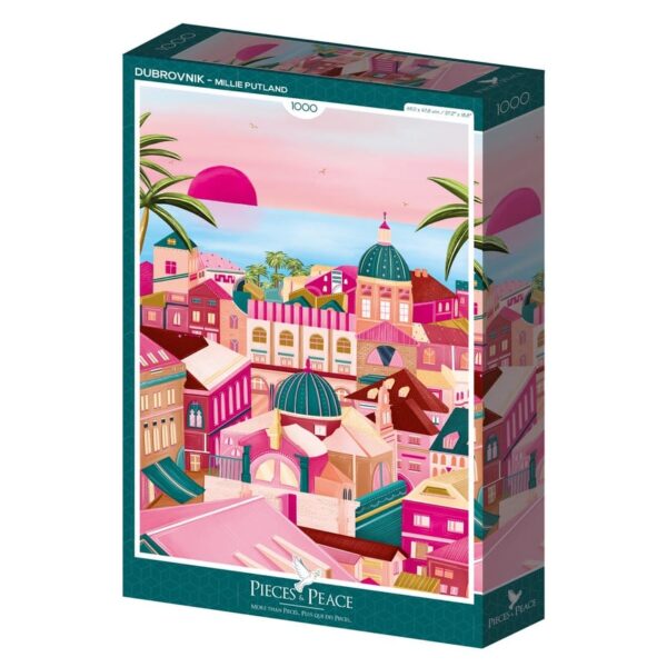 puzzle Dubrovnik 1000 pièces pieces and peace