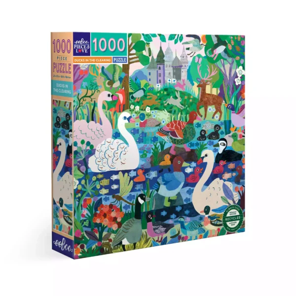 Puzzle Ducks In The Clearing 1000 pièces eeboo
